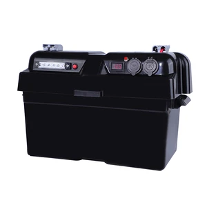 Outdoor Plastic Waterproof 12V Battery Box Camping Adventure Battery Box