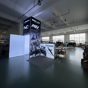 Retail Modular Aluminum Profile Lightbox Backlit Display for Store Promotions Product Launches Brand Activation Events