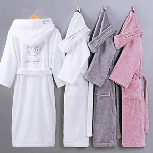 Turkish Towel Robe De Bain Peignoir Serviette Eponge Coton Hooded Towel Robe Towels Bath 100% Cotton Robes