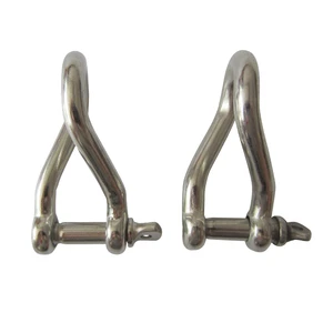 Twist Shackle Marine Grade Stainless Steel Straight Dee Shackle Nice Price