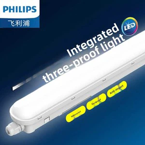 PHILIPS WT018 Three-Proof LED Daylight Lamp Long-Strip Design IP65 Waterproof Moisture-Resistant Industrial Use 111V-240V 2-Year