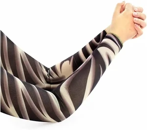 Wholesale High Quality Breathable Lightweight Compression Arm Sleeves with Custom Logo Quick Dry & Anti-Bacterial for Sports Use