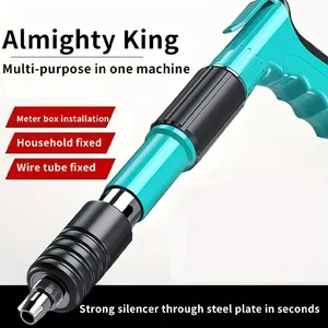 Mini Industrial Grade Pneumatic Gun for Household Furniture Mini Ceiling Tool for Water Electricity Nail Guns Use