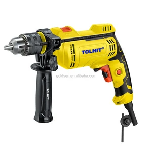 110v 220v 850w 13mm High Quality Variable Speed Reverse Yellow Cordless Hand Drill Machine Electric Power Hammer Impact Drill