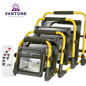 Portable Rechargeable Led Work Light with Stand 150W Waterproof Flood Light Super Bright Garage Workshop Car Outdoor Light