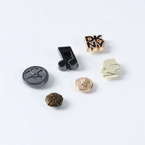 YHG High Quality Engraved Zinc Alloy Brass Screw Studs Enamel Custom Logo Button Metal Rivet for Coat Fashion Clothes