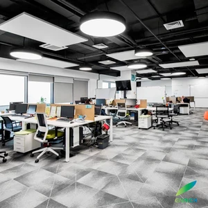 High End Pendant Mounted Modern Suspended Dimming Linear Lamp Led Linear Pendant Light for Office Lighting