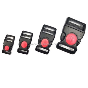 15mm 20mm 25mm 32mm 38mm Plastic Press Lock Side Release Buckle