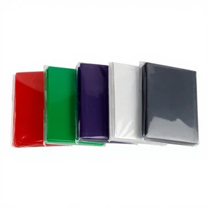 Multi-Color Card Sleeves Set for Kpop Idol Photo Card and Trading Card Collection