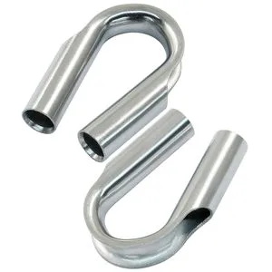 Premium M6/M8/M10 Stainless Steel Wire Rope Hardware Rigging Tube Cable Thimbles High Quality Product Category