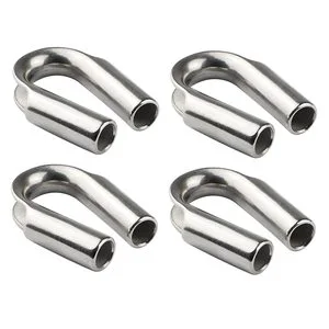 High Quality M6/M8/M10 Stainless Steel Wire Rope Hardware Rigging Tube Cable Thimbles Premium Product Category