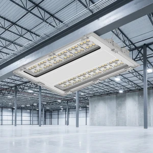 Warehouse Garage Industrial LED High Bay Light 100W-300W CCT Tunable Dimmable IP65 Aluminum