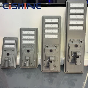 Cishine Outdoor New Design Road 60w 100w 120w 150W All In One Led Street Solar Light With Panel Outdoor Waterproof For Highway