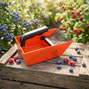 New Style High Quality Plastic Iron Berry Pickers Ergonomic Handle DIY Manual Garden Tool Easy Berry Picking OEM Customizable