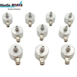 DN04-35.40 Aluminum Alloy Shell G1/8'' Rotary Unions Pneumatic Rotary Joints Air Swivels 70 Bar Pressure Single-Flow