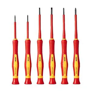 6-Piece Professional 1000V Insulated Electrical Insulated Electrician Tool Set Magnetic Screwdriver Set