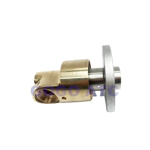 HD-F20 Low/high temperature industrial water brass rotary fitting rotating connector 3/4 inch flange type swivel joint high quality