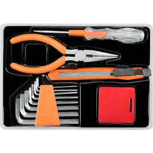High Quality Household Repair Craftsman Combination Tool Kit with Hard Case and Tool Box for Electrical Use