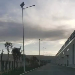 Customizable Energy-Efficient Split LED Solar Street Light Poles Durable Outdoor Lighting Solution For Road IP65 Rated