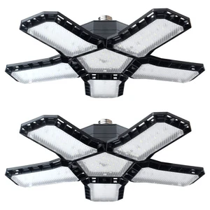 OEM Factory Wholesale Hexagon LED Garage Light for Workshop Lighting Low Bay Basement Park Barn Ceiling Fixture Garage LED Light