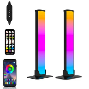 E-sports Atmosphere Lighting Computer Background Pickup Rhythm Desktop LED Contour Light Aluminum IP44 Multi-color Indoor