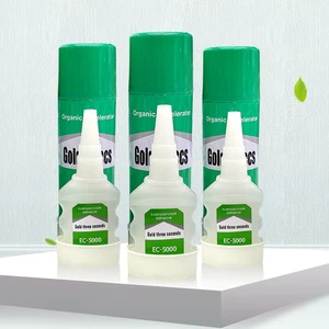 Higlue Two-component 50g /100g Glue + 200ml/400ml Spray Glue Cyanoacrylate Adhesive Accelerator Super Glue With Spray Activator