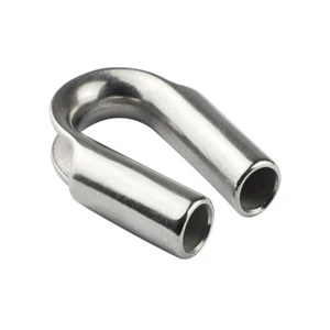 Stainless Steel Cable Thimble Rigging Hardware for Wire and Synthetic Ropes