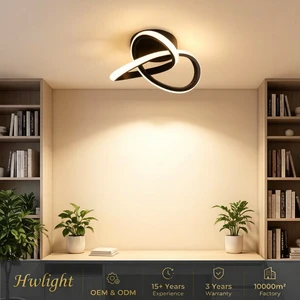 Nordic Modern LED Decorative Ceiling Lamp, Casual Style Corridor & Entryway Light for Balcony, Cloakroom, Hallway