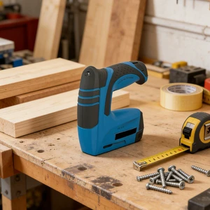 High Quality Electric Nail Gun with Adjustable Power and Fast Firing Speed for Construction and Decoration Nail Gun