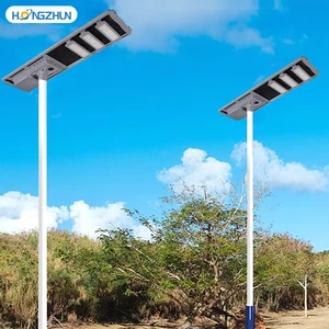 Hot Sale Outdoor Solar Powered Street Light Lamp High Power Waterproof Road All in One Solar Led Street Light