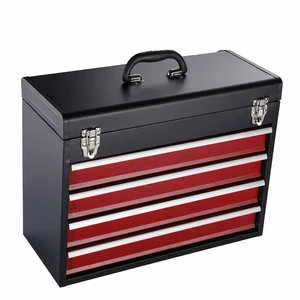 Waterproof Portable Toolbox with Custom Size Large Capacity Tool Storage for Auto Repair Workshop