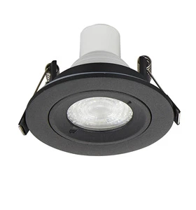 Modern Style LED Down Light Recessed Spotlight Replaceable Grey & White Lamp Cup Square & Round Ceiling Light for Hotels