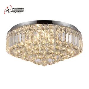 Modern Ceiling Decoration Light for Living Room With Crystal
