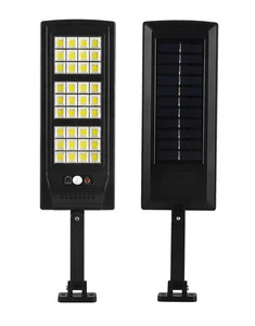 High Power Outdoor COB 144/180 LED All-in-One Integrated Solar Lamp with IP65 Waterproof 3 Light Modes & Motion Sensor for Road