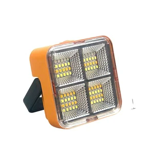 Super Bright IP65 LED Solar Flood Light with Magnet Long Endurance Landscape Car Camping Tent Lighting Outdoor Solar FloodLight