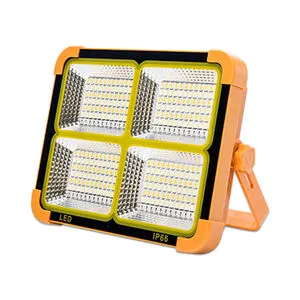 High Power Solar Flood Light Outdoor Portable Solar Emergency Light Solar Camping Light