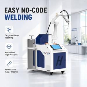 Automatic HUAXIA Robot Arm Welding Machine MIG Mode 350A/500A Gearbox Construction Steel Motor Engine Manufacturing Repair