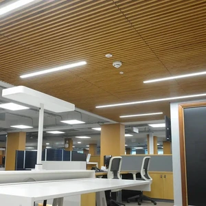 Hot Sales 80W 1240cm LED Linear Suspended Direct Indirect LED Linear Light Fixture Linkable and square Rectangle Linear Light