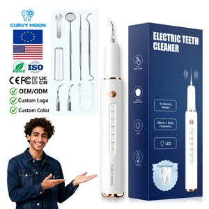 Factory Charge Dental Teeth Whitening Oral Calculus Plague Remover Ultrasonic Electric Tooth Cleaner Dental Scaler