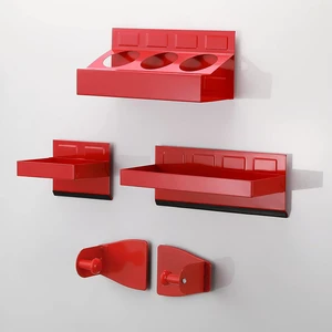 Magnetic Toolbox Tray Organizer Set Heavy Duty Metal Magnetic Tool Holder for Garage Workshop Tool Cart Storage GAPGAR017