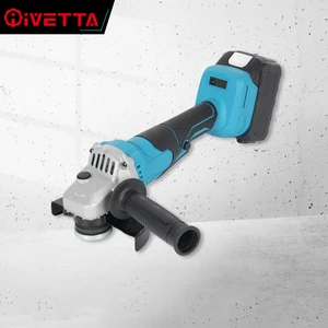 Brushless 21V 600W Industrial DIY Professional Polishing Portable Angle Grinder with 1300Ah Battery