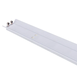 Ceiling Hanging Indoor Waterproof Iron Flat Reflector 4Ft 5Ft 220V 1x18W 20W 22W 30W T8 T5 Single Tube 4 Foot Led Light Fixture