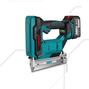 ONEVAN F30 Battery-Powered DIY Electric Nail Gun & Stapler with 100pcs Capacity-Woodworking Tool
