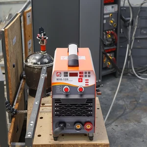 MIG120 3IN1 MIG Gasless MMA Portable Welding Machine Load 1kg Flux Cored Wire MIG-120