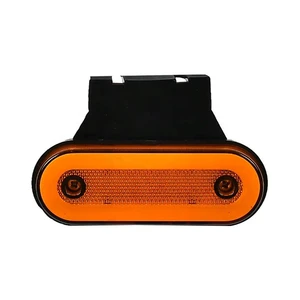 Super Bright LED Reflective Lens Side Marker Lamp for Truck Trailers Auto Flashing Lamp