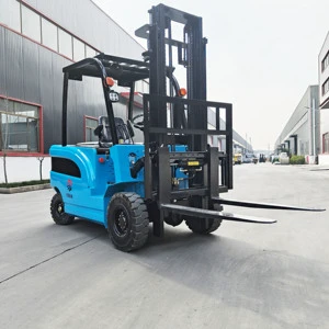 Best-selling New 60V Mini Electric Forklift 1 Ton 2 Ton 3 Ton Stacker Hydraulic Forklift Farm All Terrain Durable