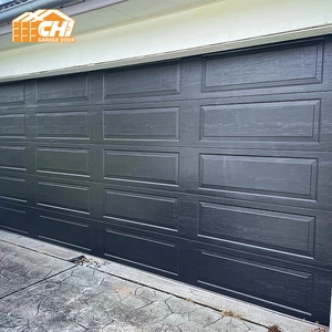 Modern Insulated Aluminum Alloy Roll-Up Garage Doors With Finished Surface 14x14 16ft X7ft For Apartment Use