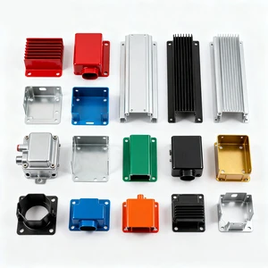 Custom Precision Enclosure Box Work Sheet Metal Fabrication Service Stainless Steel Aluminum OEM/ODM ISO 9001 Certified Low MOQ