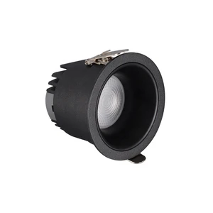 New Antiglare Trimless Commercial Lighting COB Downlight 7W 10W Recessed Lighting Spot Lights