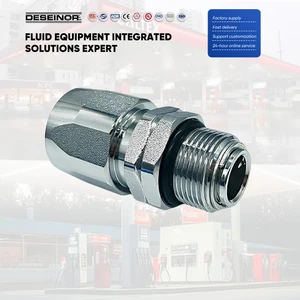DESEINOR GY-409A IP65 Brass Fuel Dispenser Accessories Hose Rotary Swivel -30-80